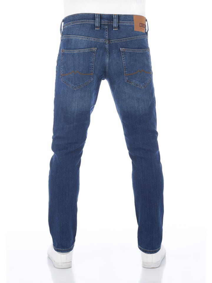 Mustang Jeans Oregon tapered in Blau günstig kaufen