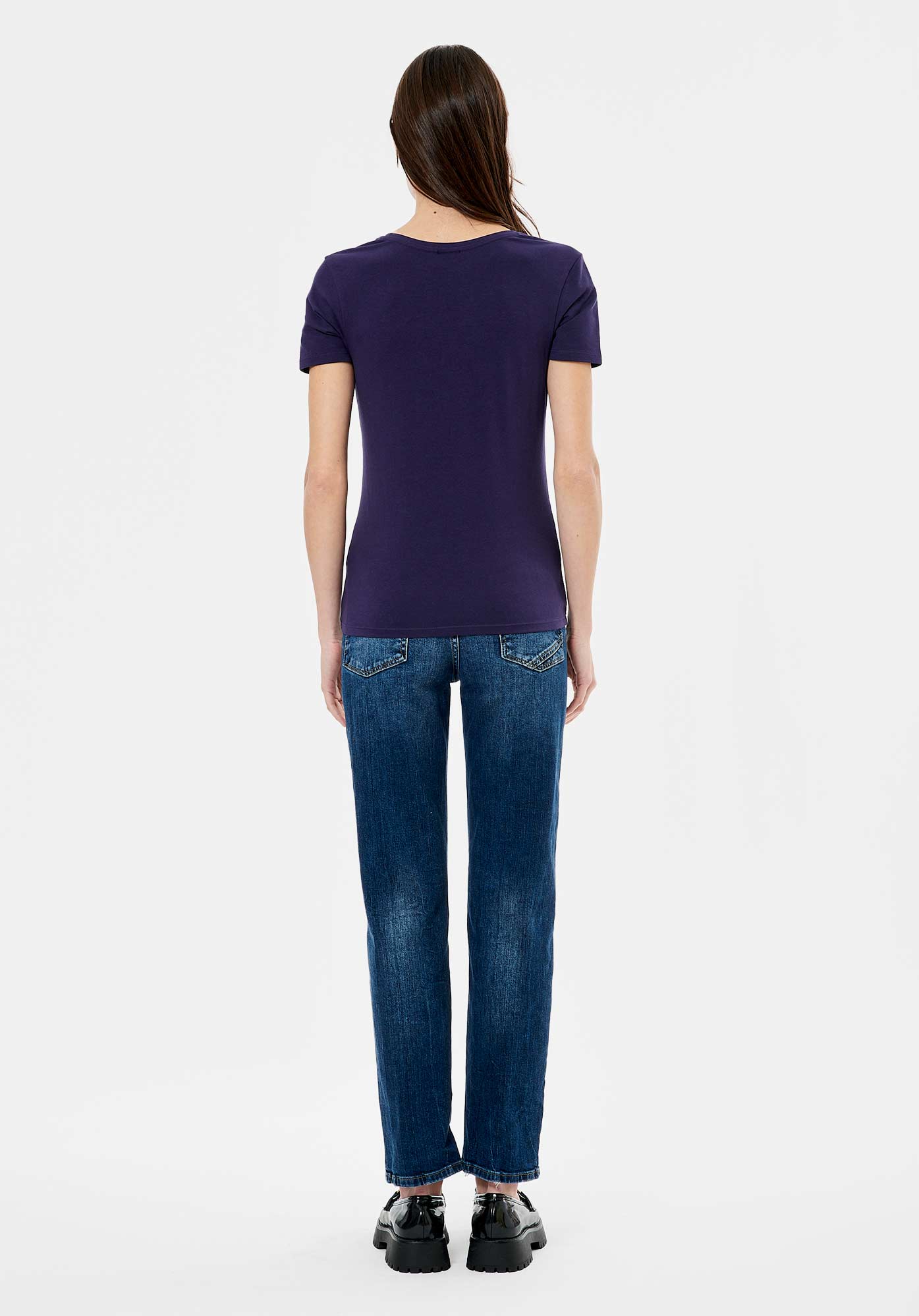 LION   T-shirt bleu marine Femme