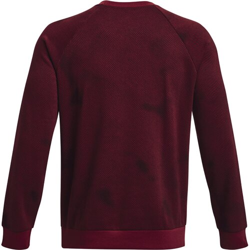HERREN SWEATSHIRT UA RIVAL FLEECE PRINTED CREW