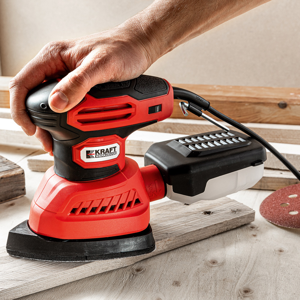 Kraft Werkzeuge Multifunktionsschleifer 4in1
