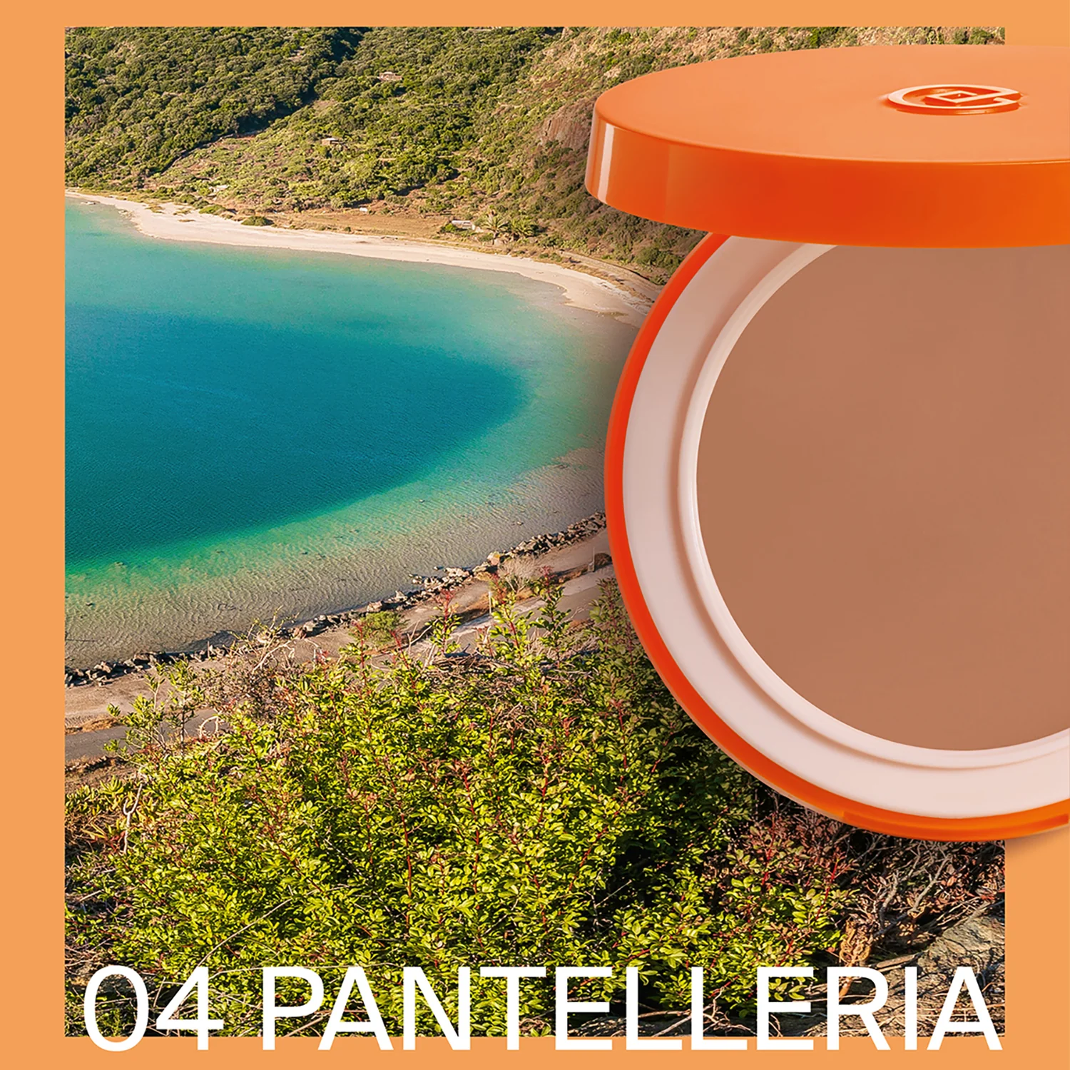Mediterranean Tan - Kompaktni puder SPF15, zamjena - Zaštita od sunca za lice, Kompaktni puder