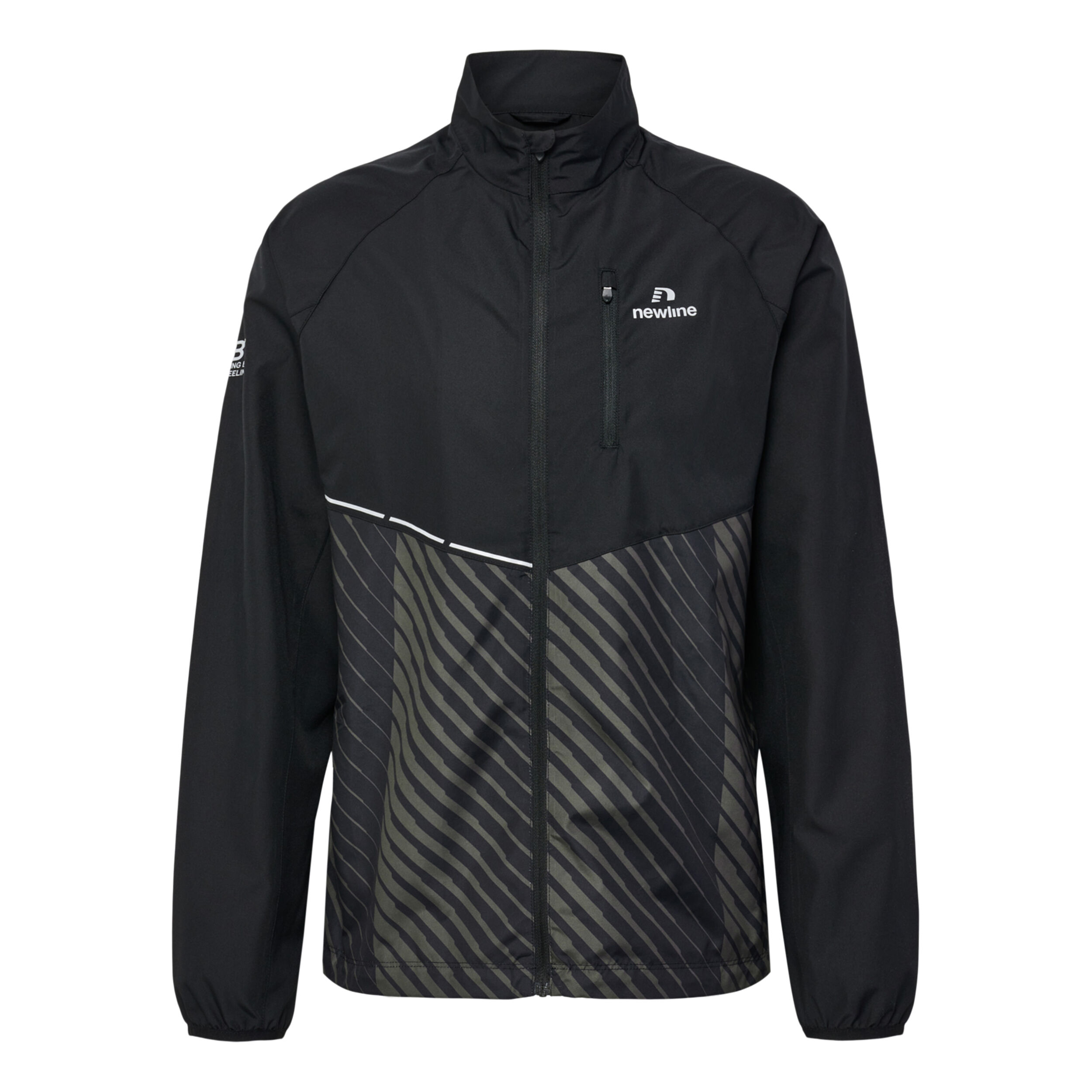 Pace Laufjacke Herren - Schwarz, Beige
