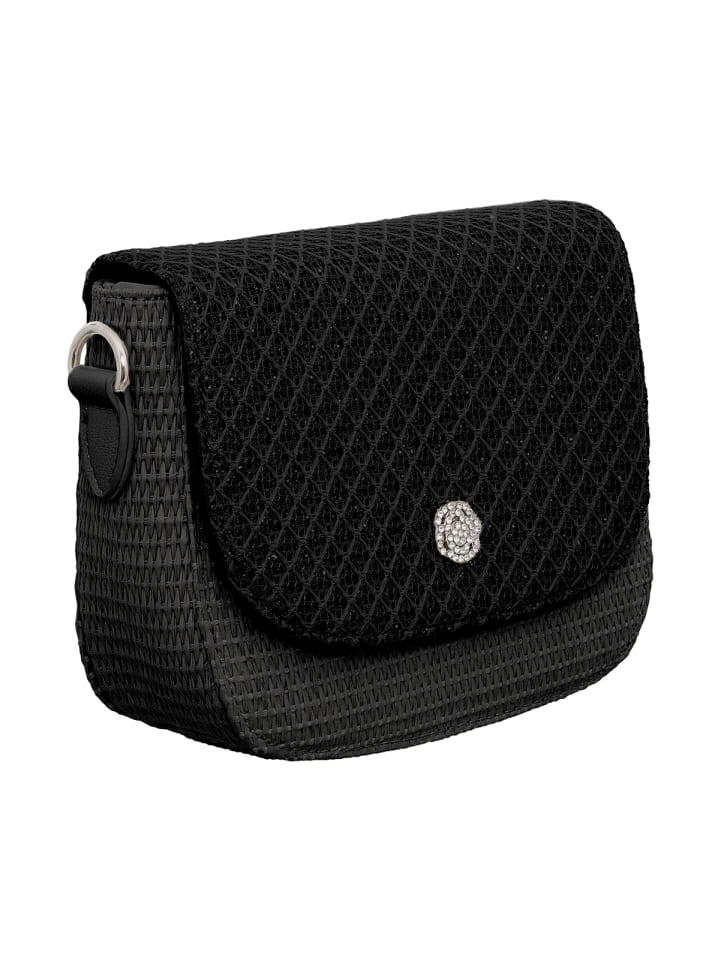 Lady Edelweiss Handtasche 11003 in schwarz günstig kaufen onesize