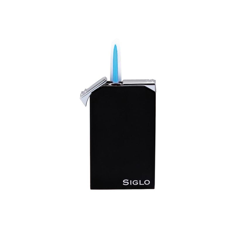 Zigarrenfeuerzeug der Marke Siglo, Twin Flame Lighter Black