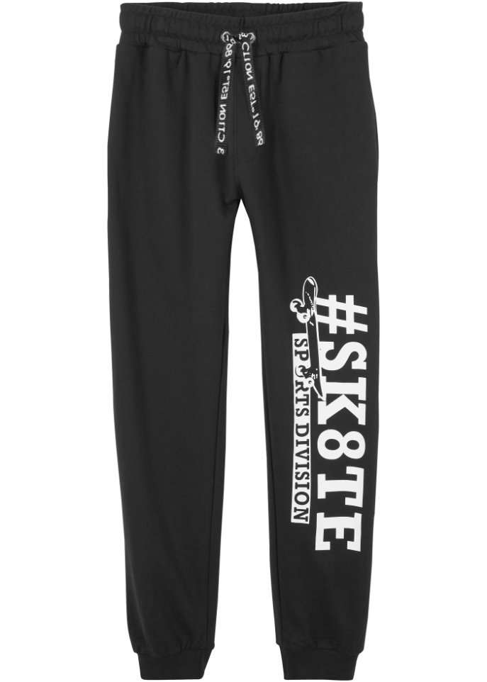 Jungen Sweathose mit coolem Druck aus nachhaltiger Baumwolle