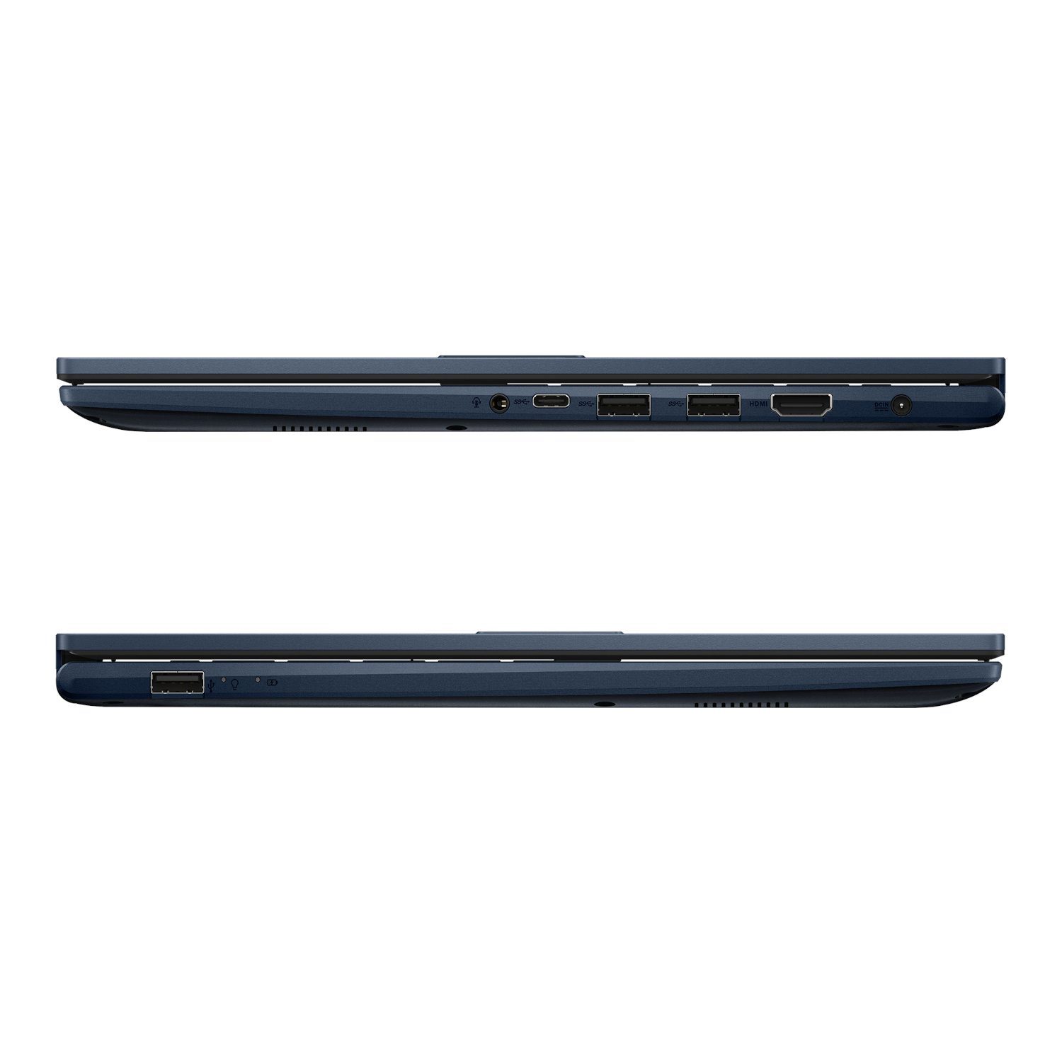 Asus Vivobook X-Serie Notebook (39,60 cm/15.6 Zoll, Intel Core i7 1255U, Iris Xe Graphics G7, 500 GB SSD, fertig installiert & aktiviert, Funkmaus & Laptoptasche)
