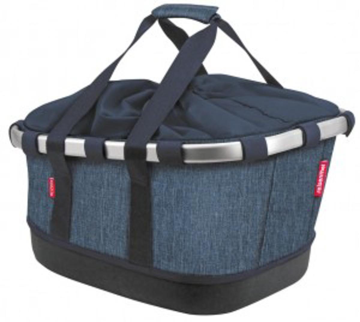 KlickFix Multifunktionstuch City-Tasche KLICKfix Bikebasket GT 33x42x27cm,twist blue,21ltr, UniKli