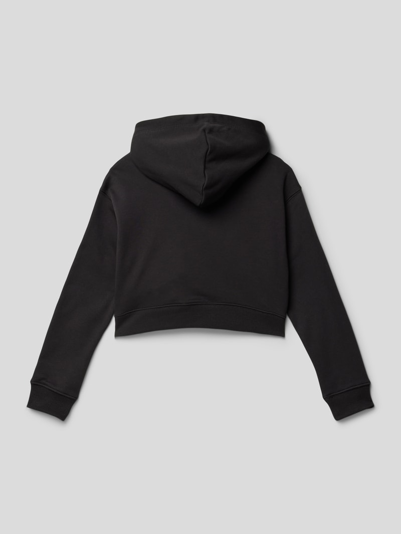Hoodie mit Label-Stitching Modell 'CLASSICS' in schwarz