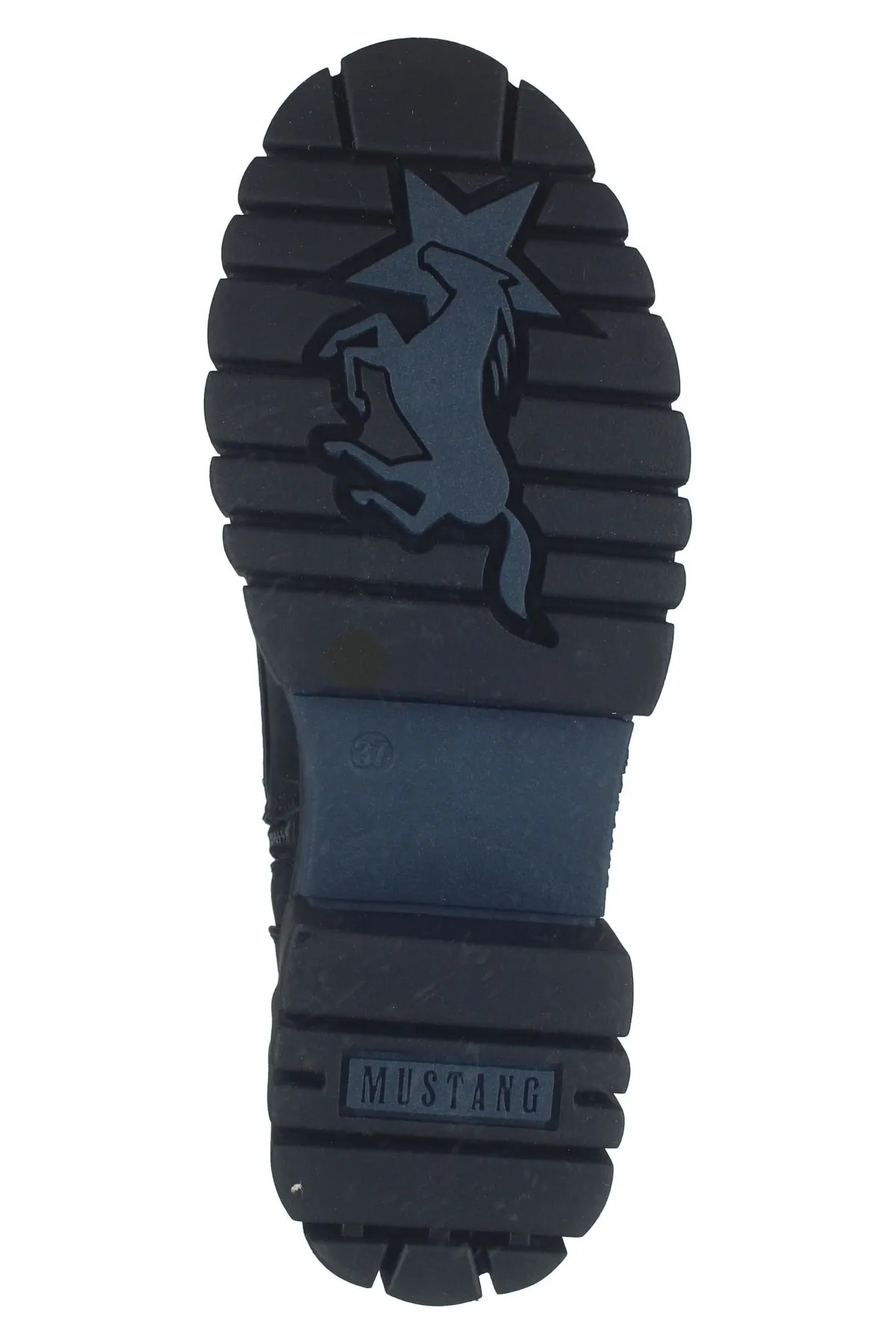 Mustang  Stiefelette - Schwarz - Blockabsatz