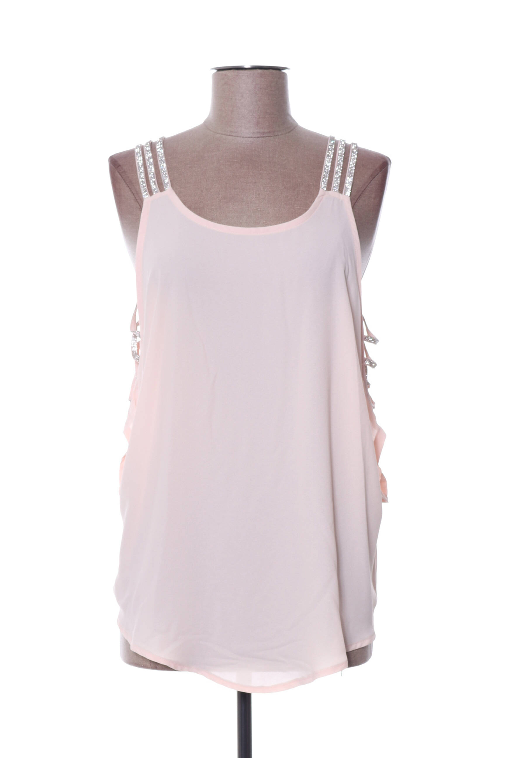 Poupee De Soie Tuniquemanchelongue Femme couleur rose