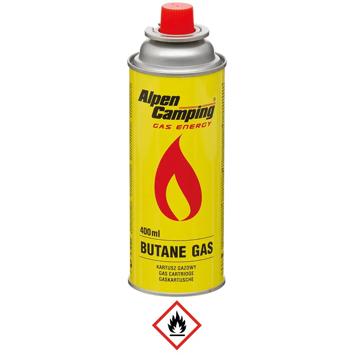Ventil Gaskartusche Butan 220 g