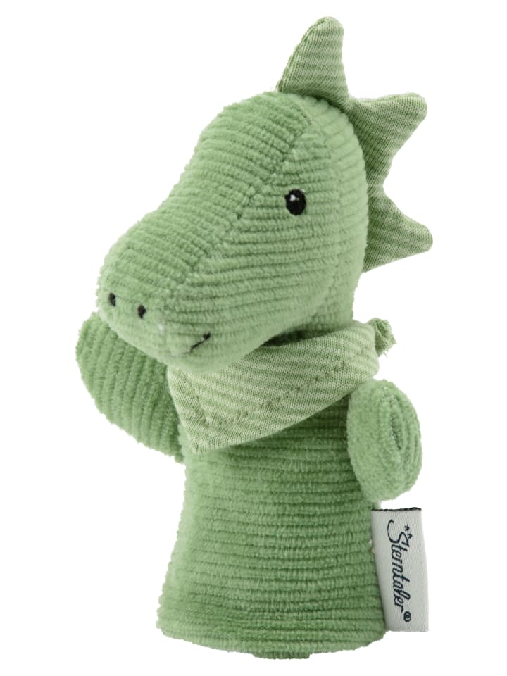 Sterntaler Fingerpuppe DINO Rexi in sattes grün günstig kaufen onesize