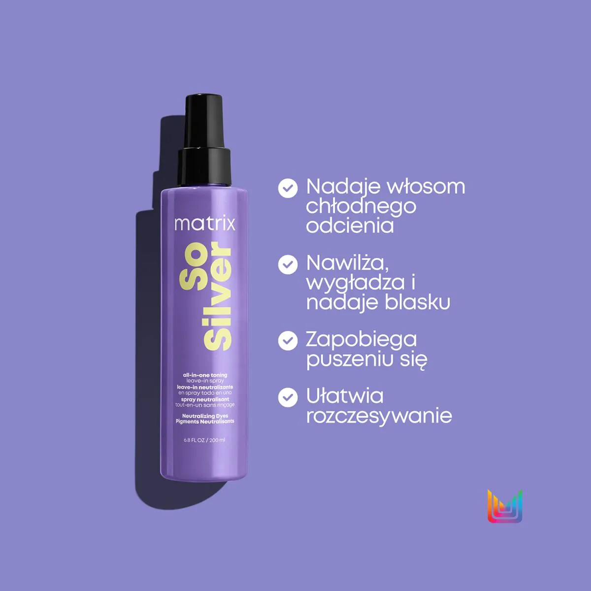 Matrix Total Results So Silver hårspray neutraliserende gule toner