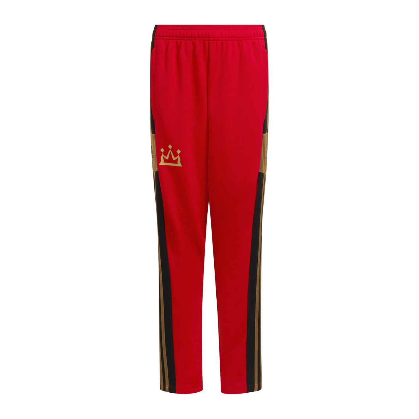 adidas Salah Pitch2Street Trainingshose Kids Rot