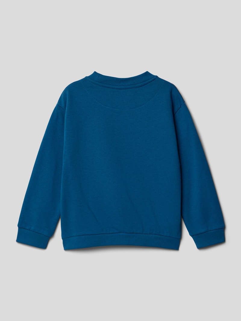Sweatshirt mit Motiv-Print in petrol