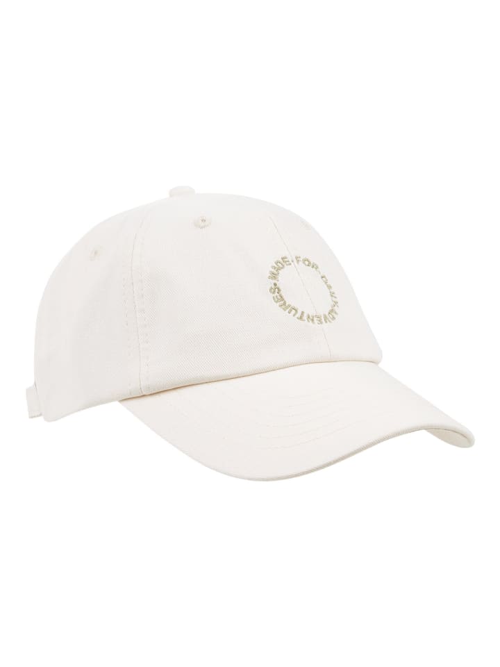 Camel Active Baseball Cap aus reiner Baumwolle in Weiß günstig kaufen onesize