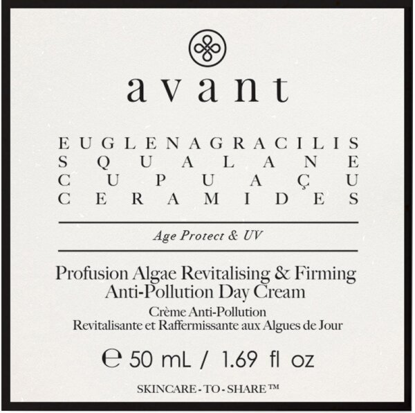 Avant Age Protect & UV Profusion Algae Revitalising & Firming Anti-Pollution Day Cream Tagescreme