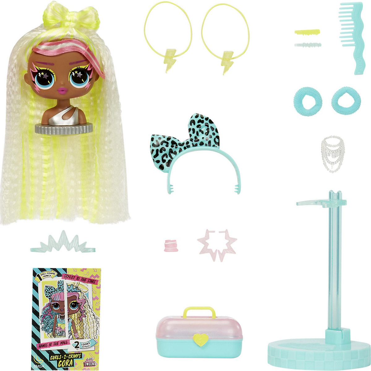 L.O.L. Surprise Tweens Surprise Swap Fashion Puppe Serie 1- Curls-2- Crimps Cora
