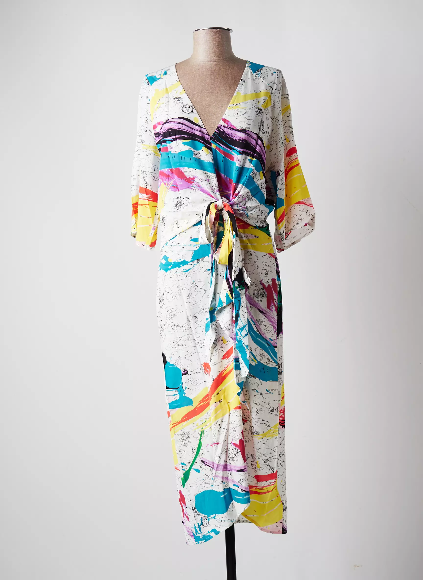 Essentiel Antwerp Robes Longues Femme couleur blanc