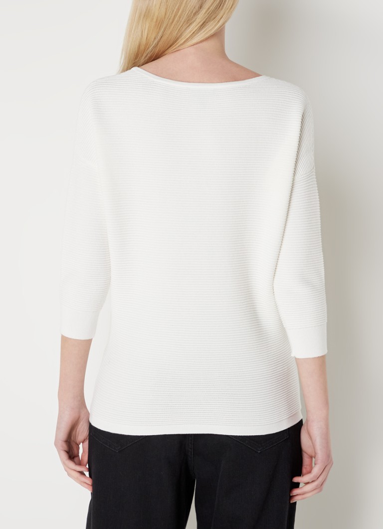 Pulover Phase Eight Nellie Ripple, ivory, mărimea XS
