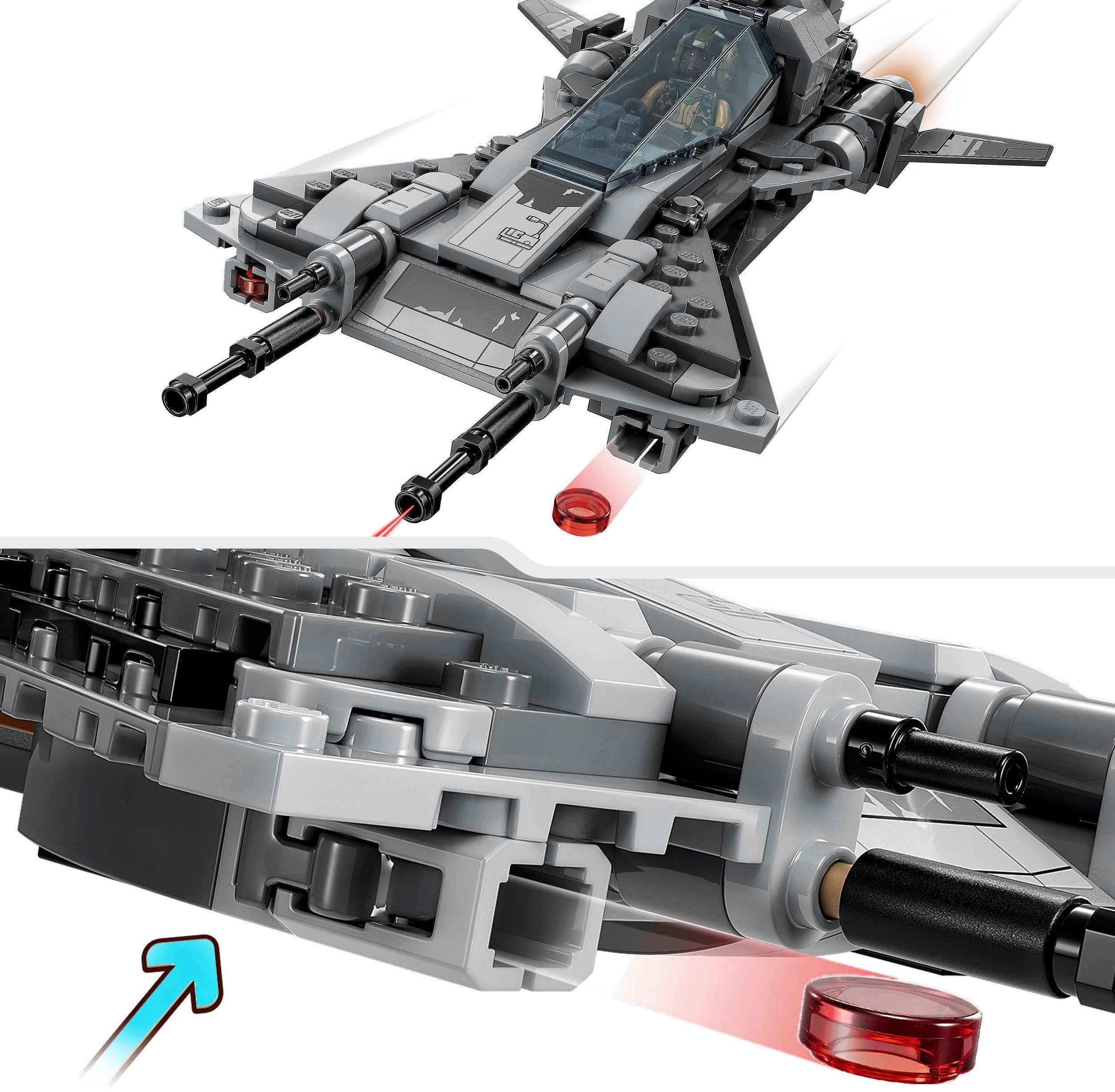 LEGO® Konstruktionsspielsteine Snubfighter der Piraten (75346), LEGO® Star Wars, (285 St)