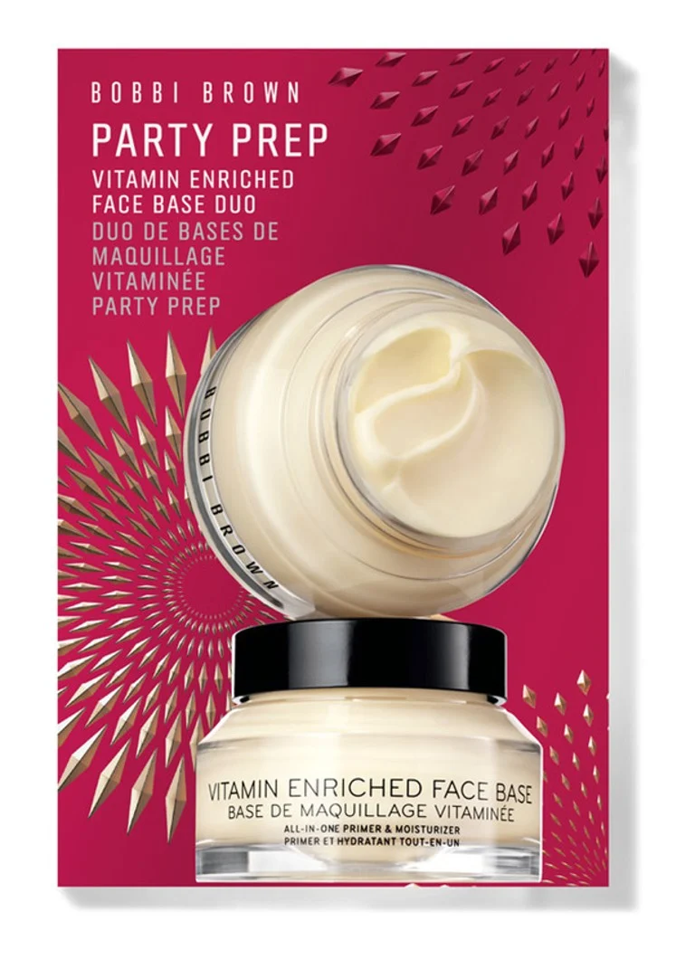 Bobbi Brown Party Prep Duo de primere de machiaj îmbogățite cu vitamine
