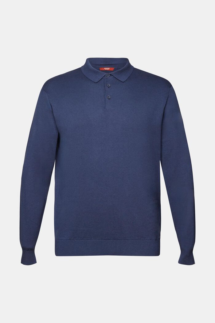 Strickpullover mit Polokragen, TENCEL™