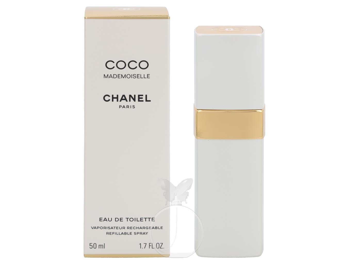 CHANEL Eau de Toilette Chanel Coco Mademoiselle Eau de Toilette Nachfüllbar 50 ml