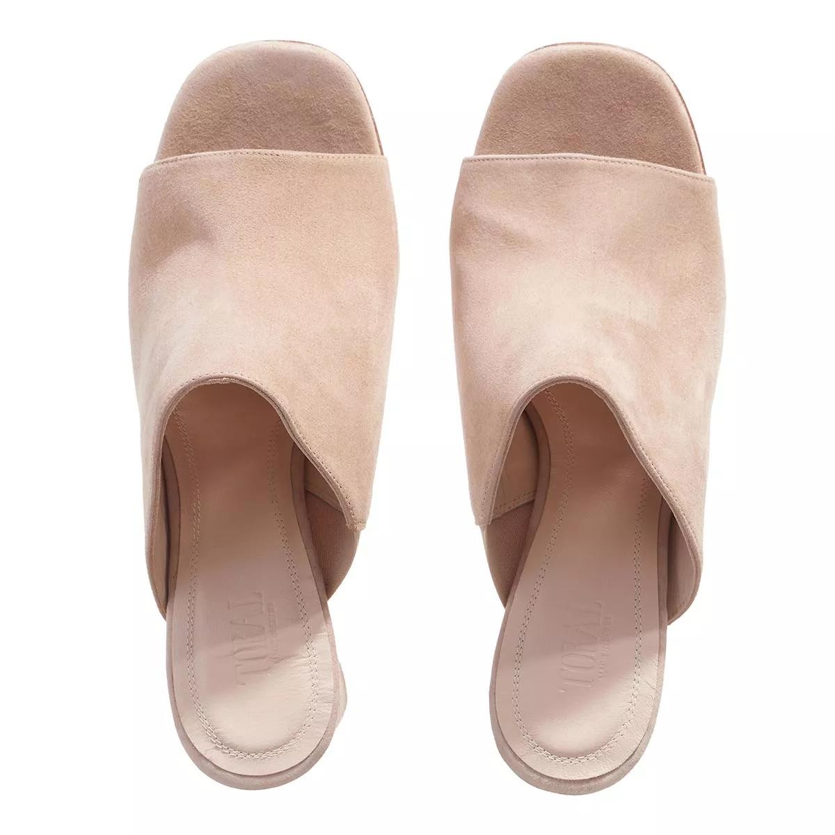 TORAL Plateau Sandalen taupe Mule