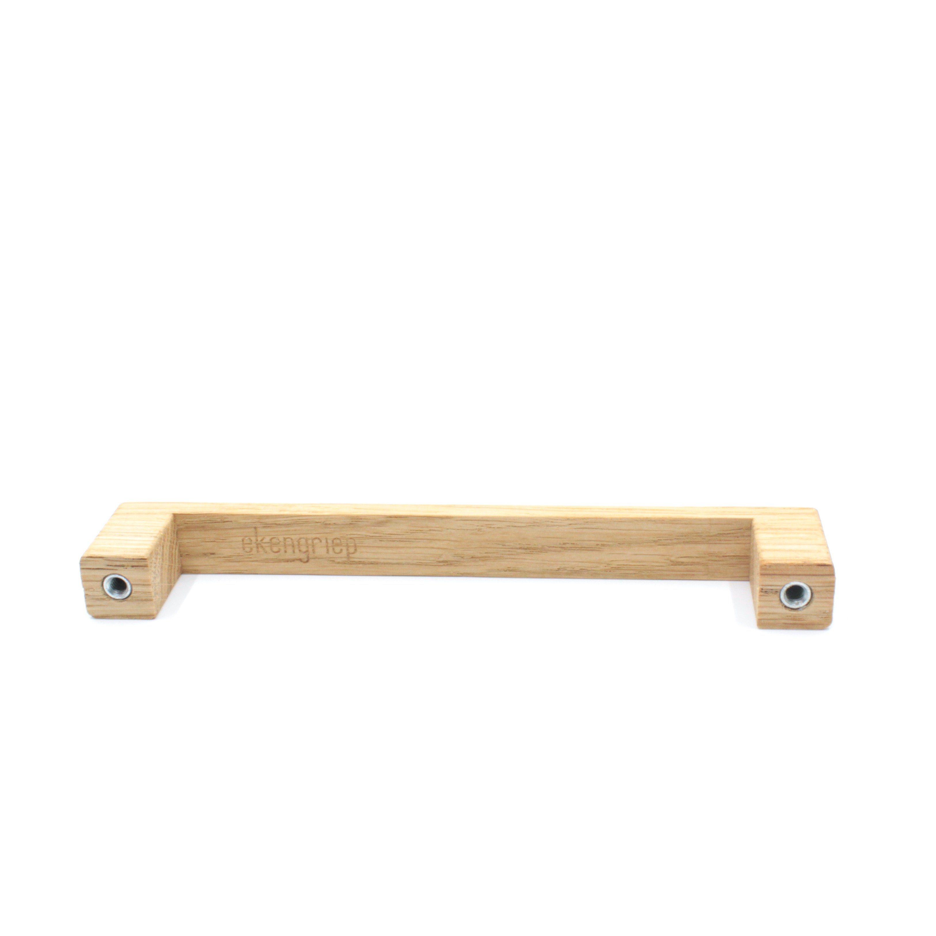 ekengriep Möbelgriff 252, Holzgriff aus Eiche für Küche, IKEA Schrank, Schubladen usw.