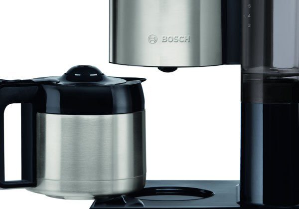 BOSCH Filterkaffeemaschine TKA8A683 Styline, 1,1l Kaffeekanne, Papierfilter 1x4, mit Thermokanne