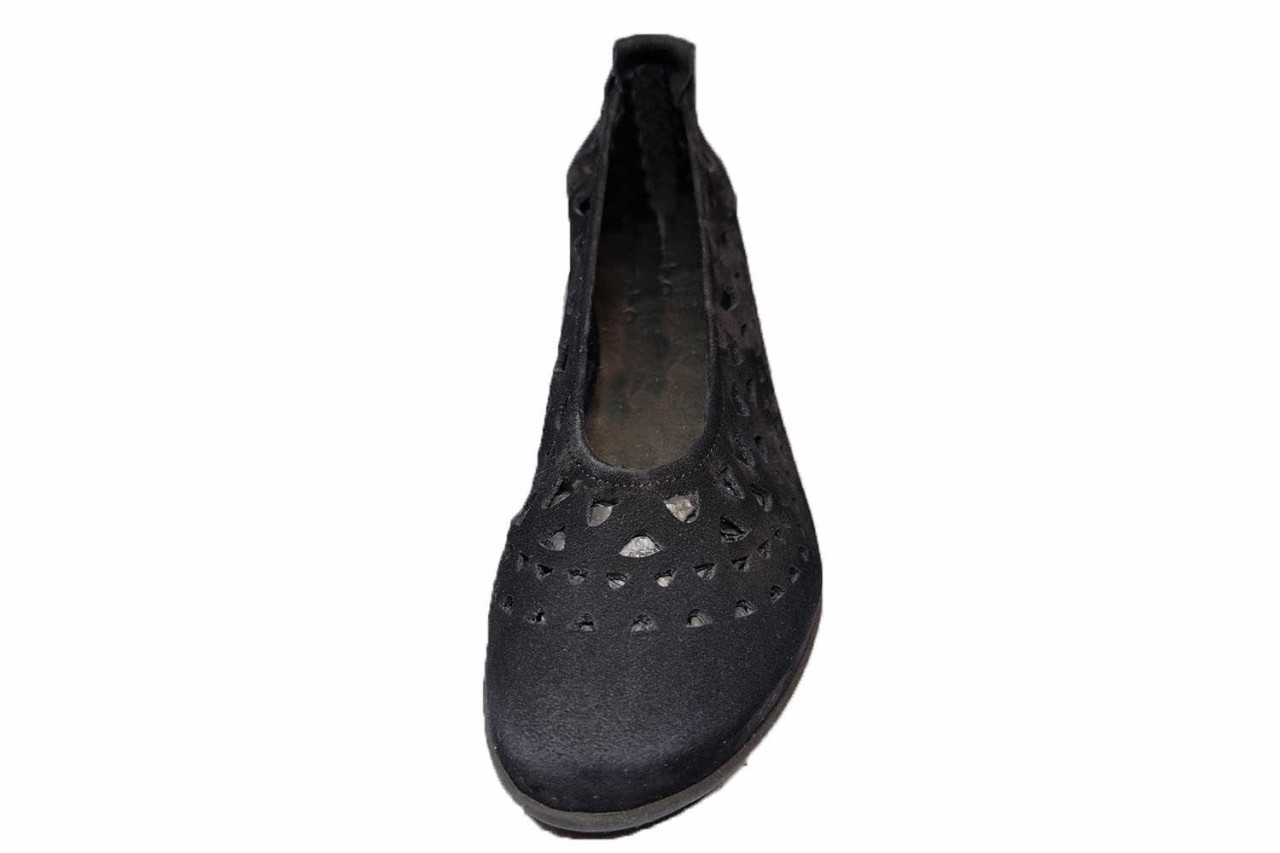 ARCHE Sportliche Slipper schwarz Barkla