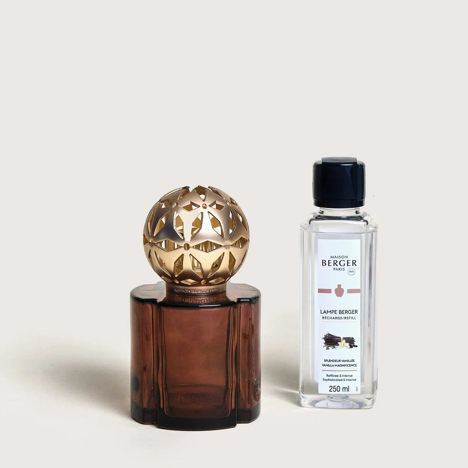 Lampe Cofanetto Pomelis Chocolat - Lamppulaatikko, Katalyyttinen lamppu, Katalyyttinen lamppu, Hajuvesi