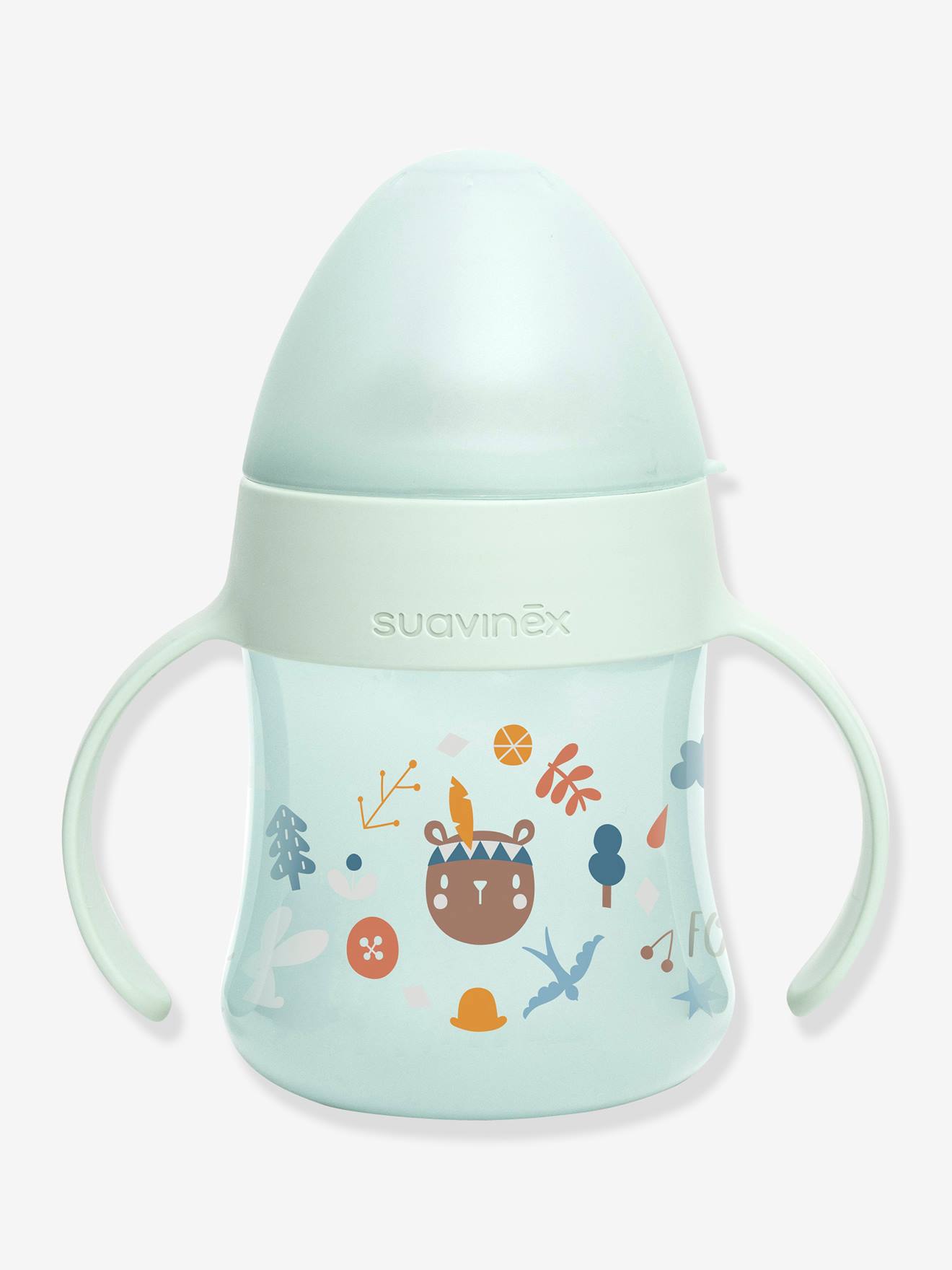 Tasse à anses First Booo 150 ml SUAVINEX foret rose