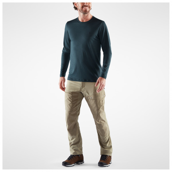 Fjällräven - Abisko Wool L/S - Longsleeve