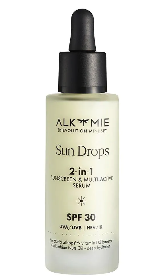 Alkmie Sun Drops SPF 30 2u1 zaštita od sunca i multiaktivni serum