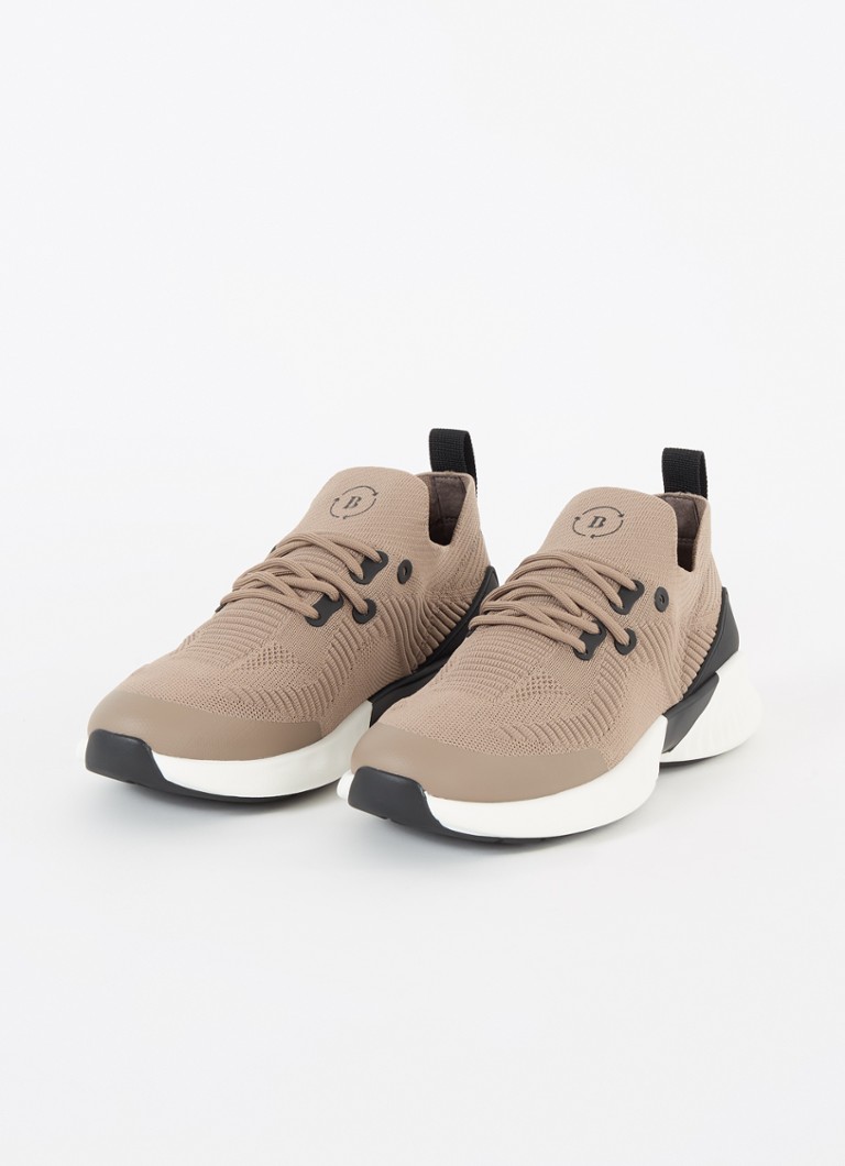 Boggi Milano  Willow sneaker met gebreid bovenwerk