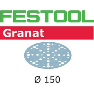 Festool Tillbehör 575172 Slipskivor Granat STF D150/48 P400 GR/100