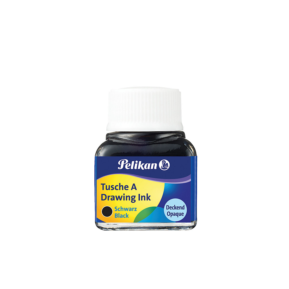 Tusche A 523, schwarz, Glas mit 10 ml