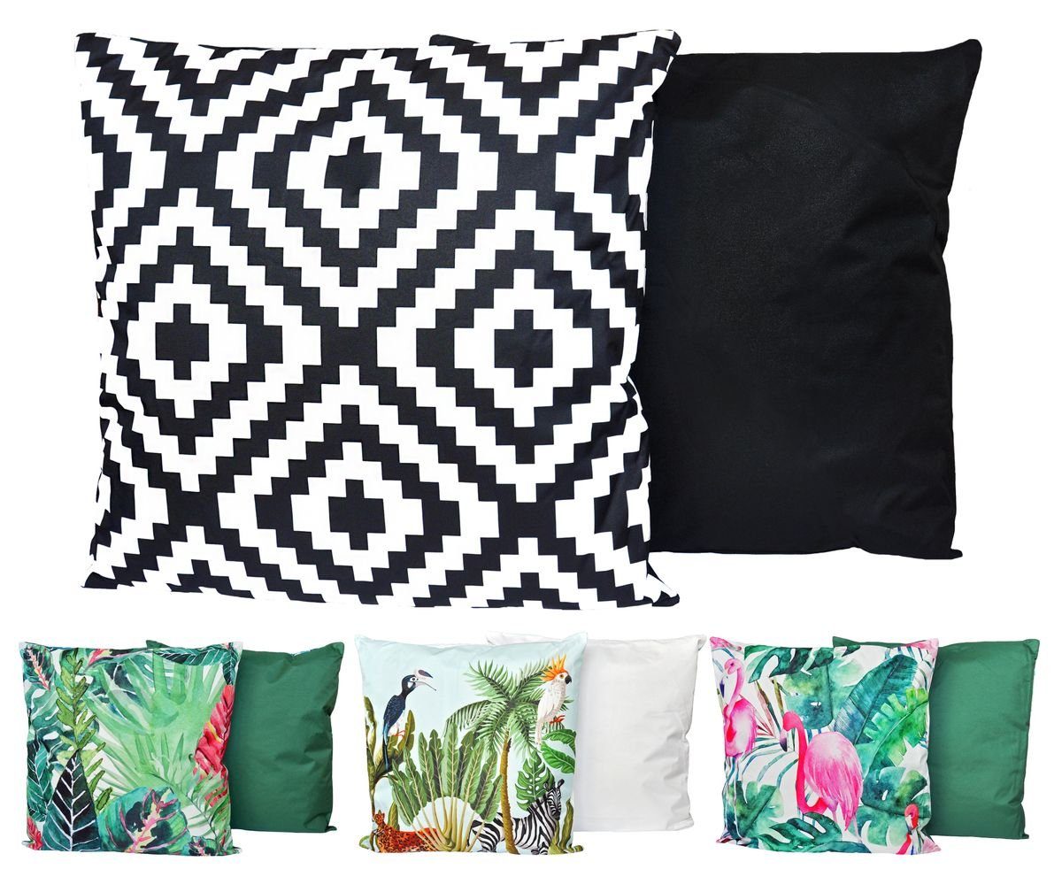 JACK Dekokissen JACK XXL Outdoor Lounge Kissen 60x60cm Motiv Dekokissen inkl. Füllung, mit Lotus-Effekt, Robust, Strapazierfähig, für Innen & Außen geeignet