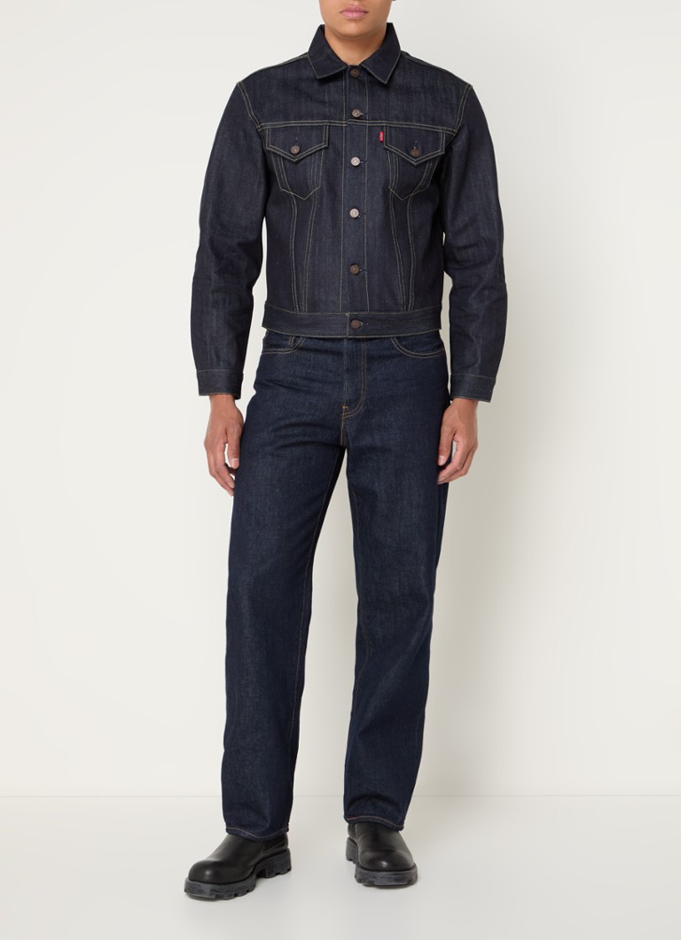Jeansy Levi's 568 z prostą nogawką, ciemne wyblaknięcie