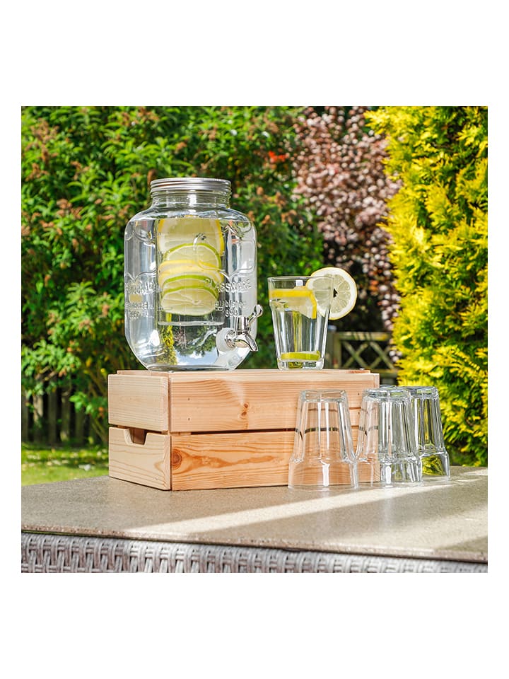 Chefware Getränkespender in Transparent/ Silber - 4 l günstig kaufen onesize