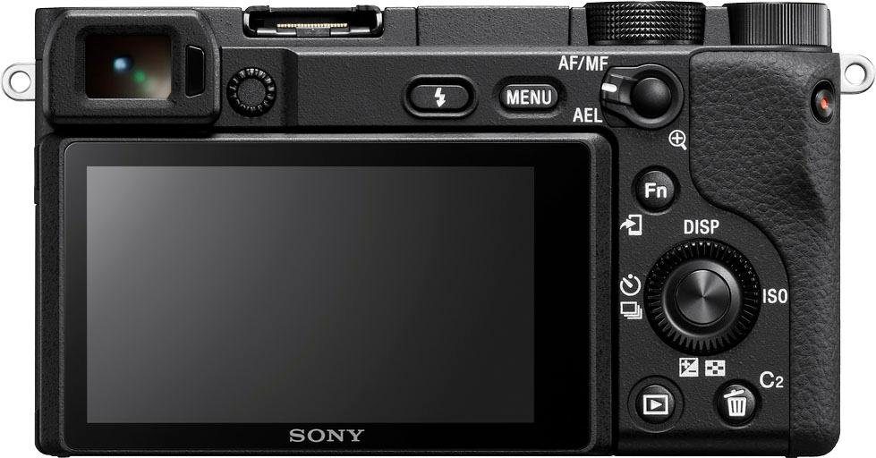 Sony ILCE-6400B - Alpha 6400 E-Mount Systemkamera (24,2 MP, 4K Video, 180° Klapp-Display, NFC, nur Gehäuse)
