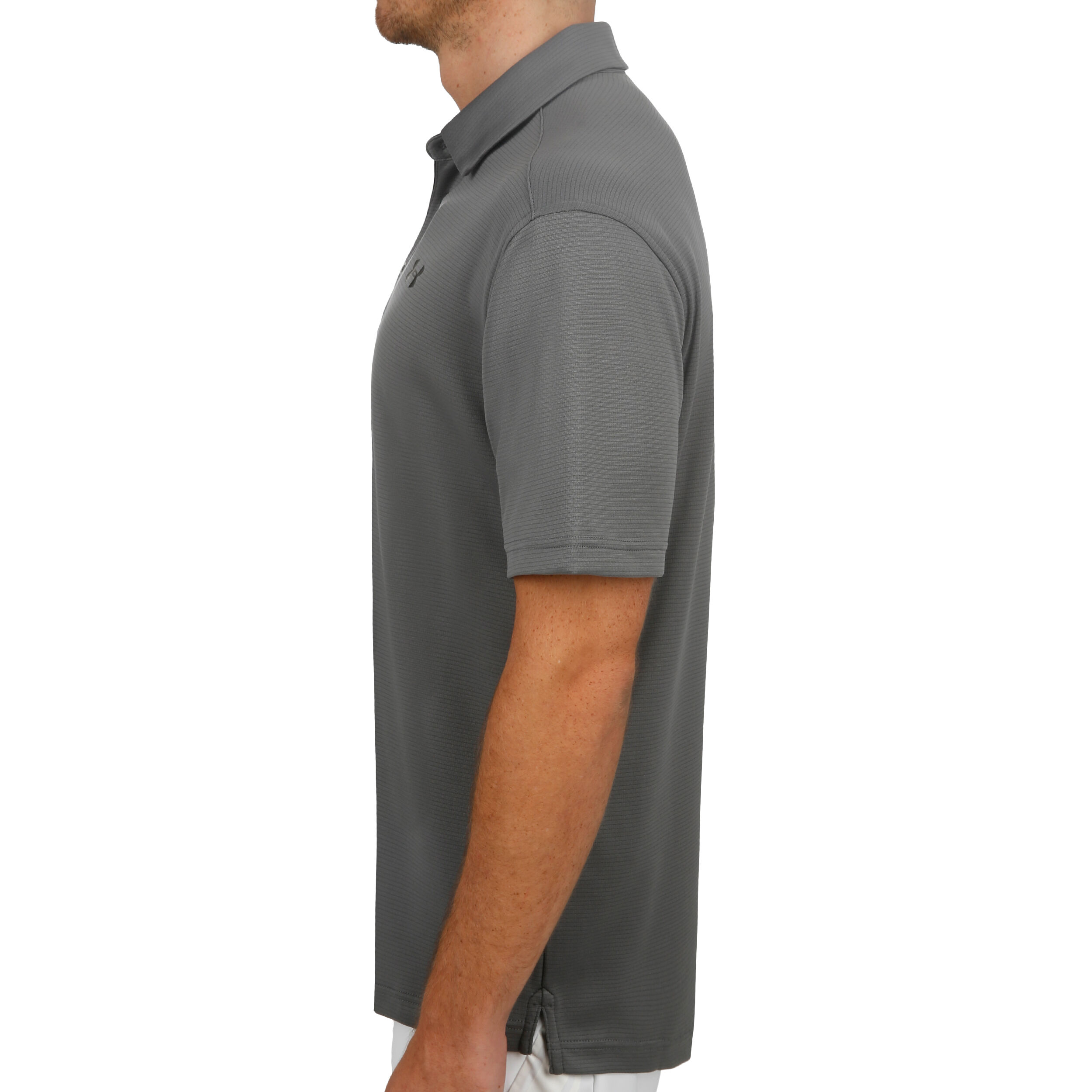 Tech Polo Herren - Grau, Schwarz