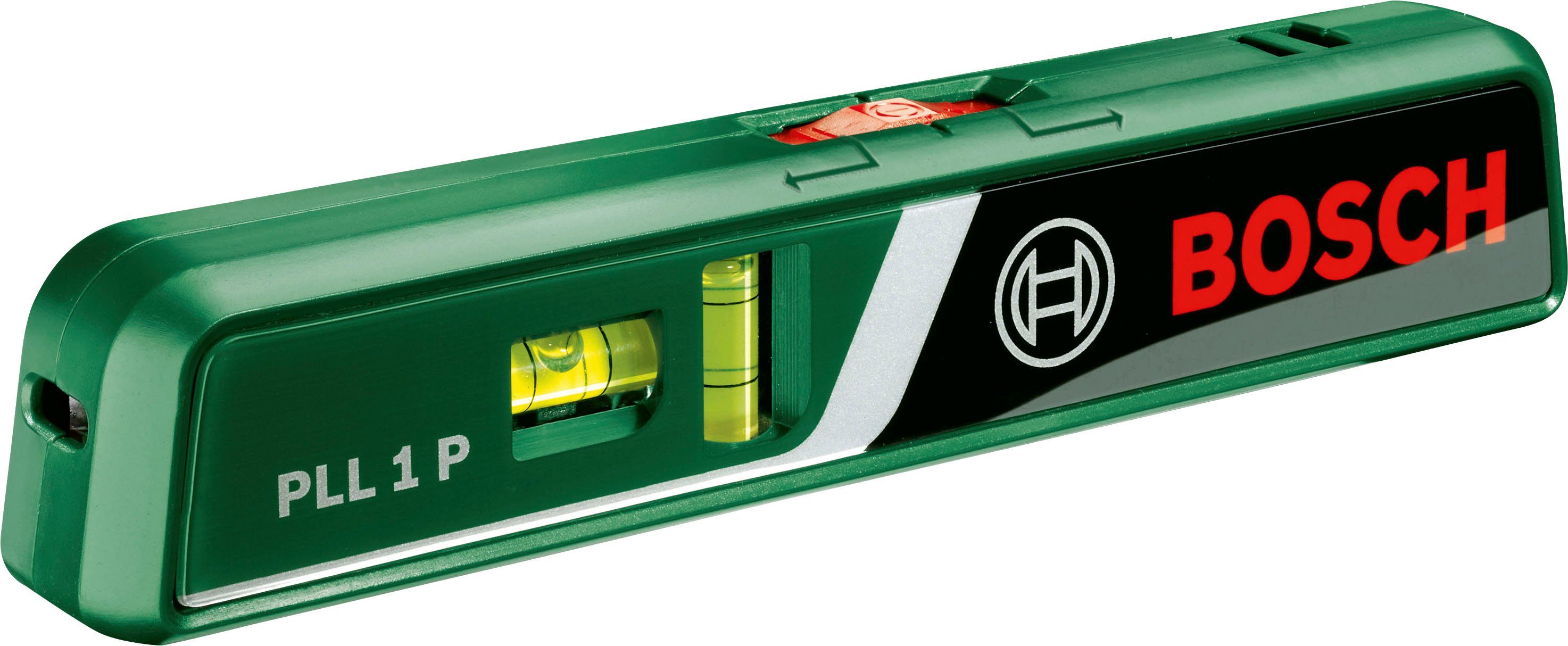Bosch Home & Garden Lasermessgerät PLL 1 P, mit Wasserwaage, inklusive Batterien