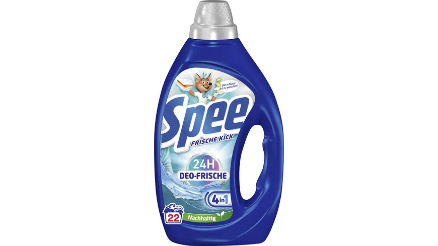 Spee Vollwaschmittel Gel Frische Kick 24H Deo-Frische 22WL 990 ml