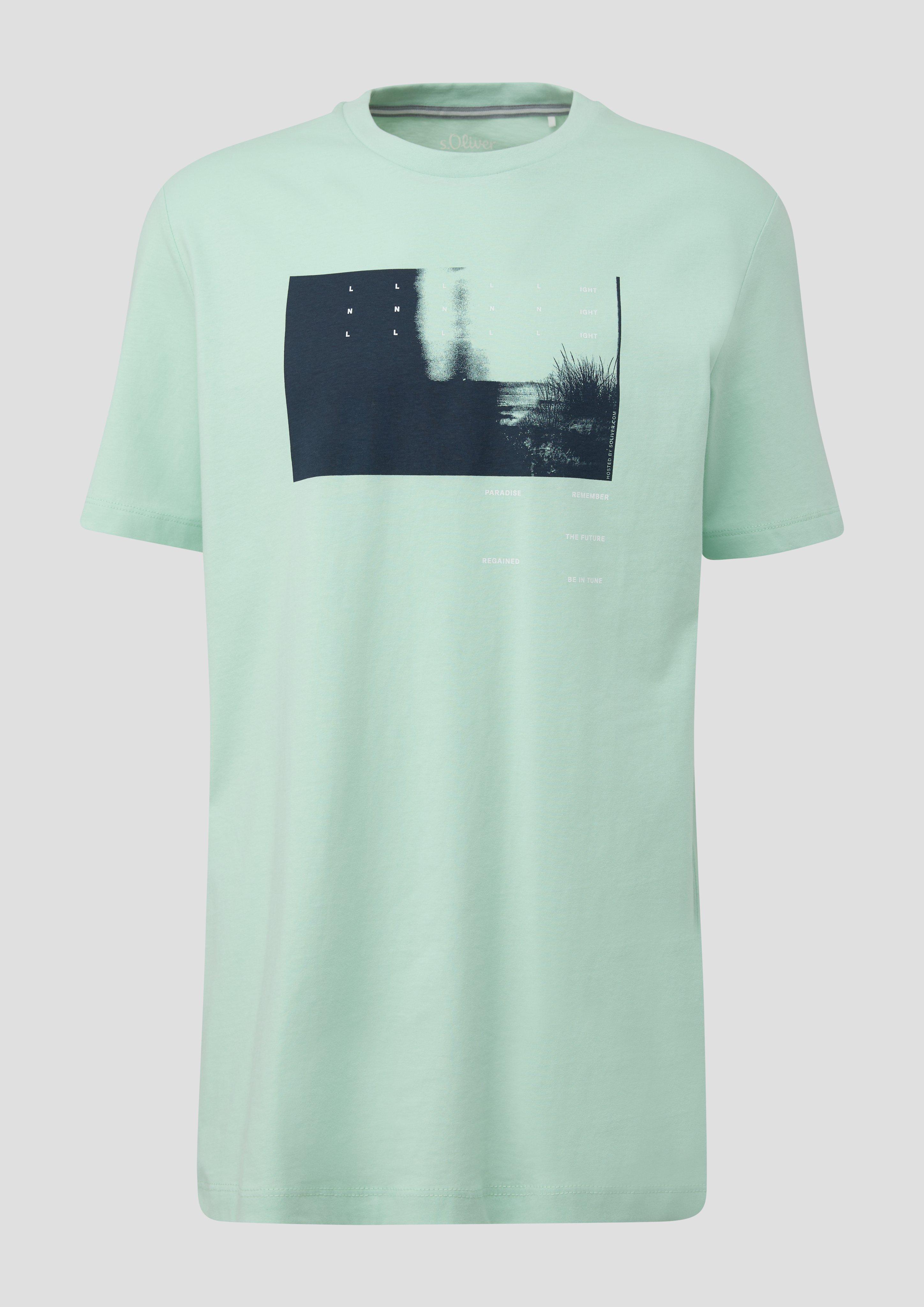 T-Shirt mit Frontprint  2148809-65D2