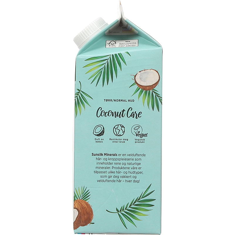 Sunsilk Dusjsåpe 750 ml refill Coconut Sunsilk