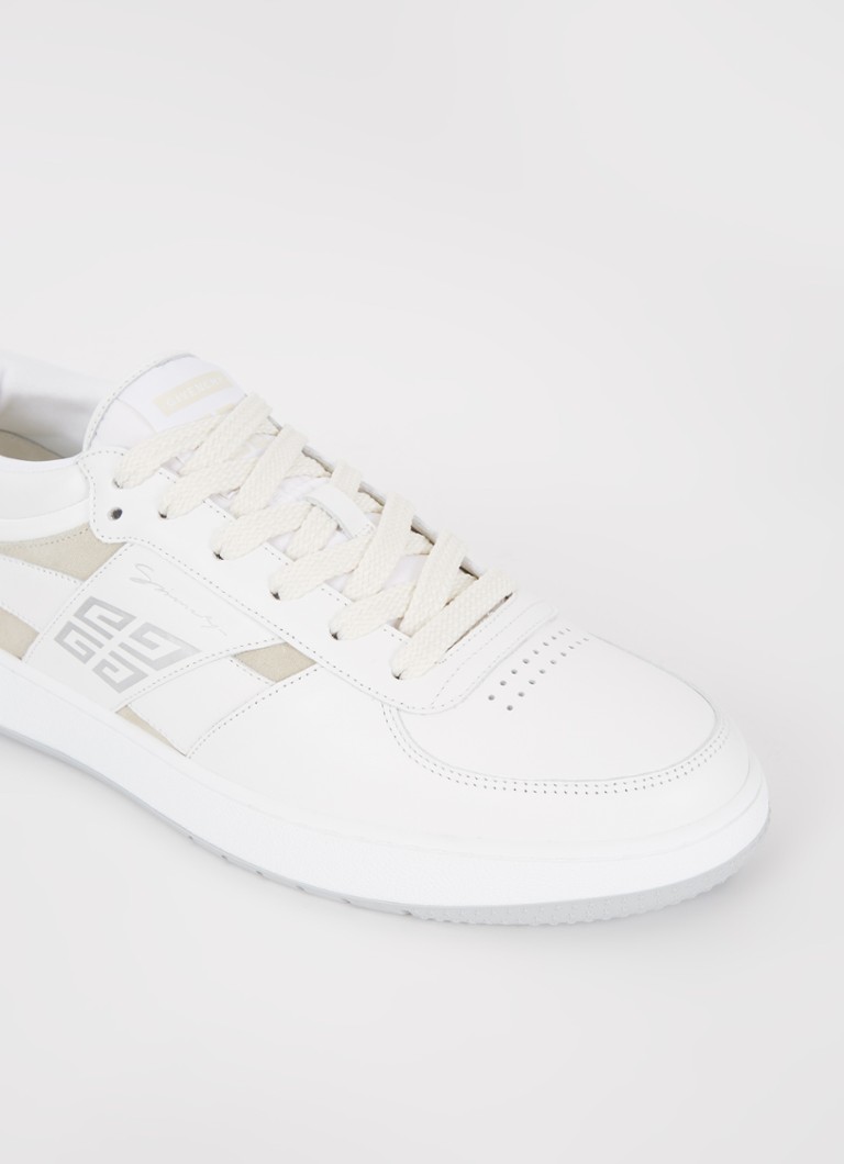 Givenchy G Move calfskin sneaker with suede details