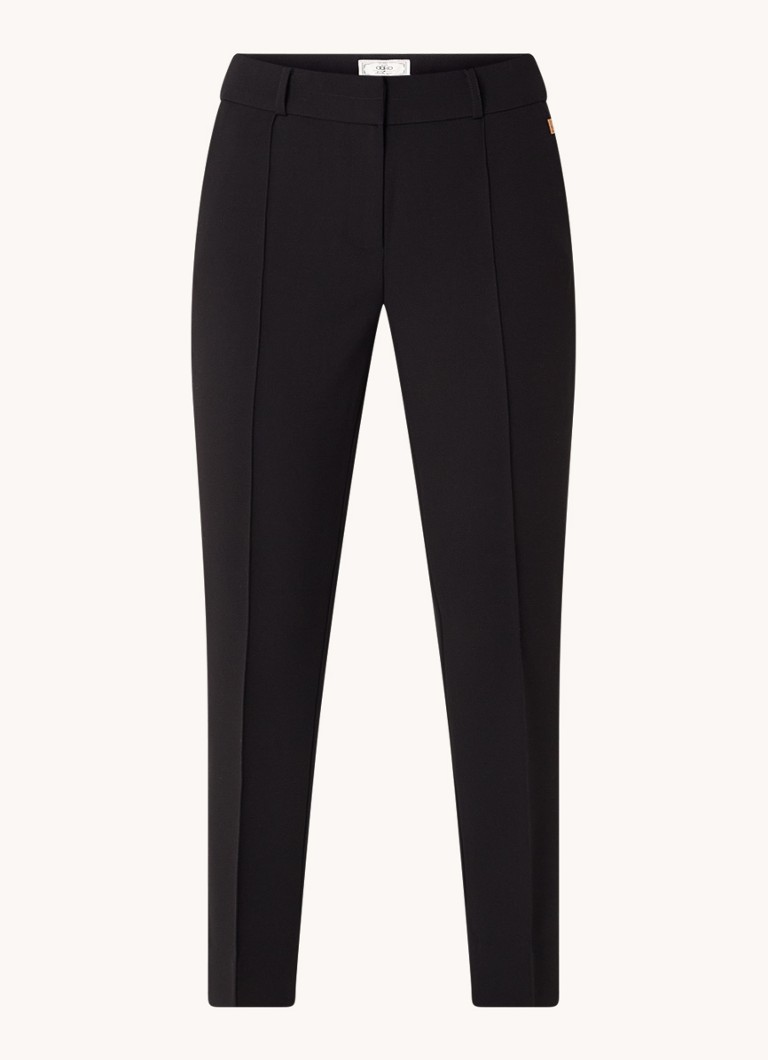 Pantaloni Aaiko Parene cu talie înaltă, slim fit, cu buzunare laterale